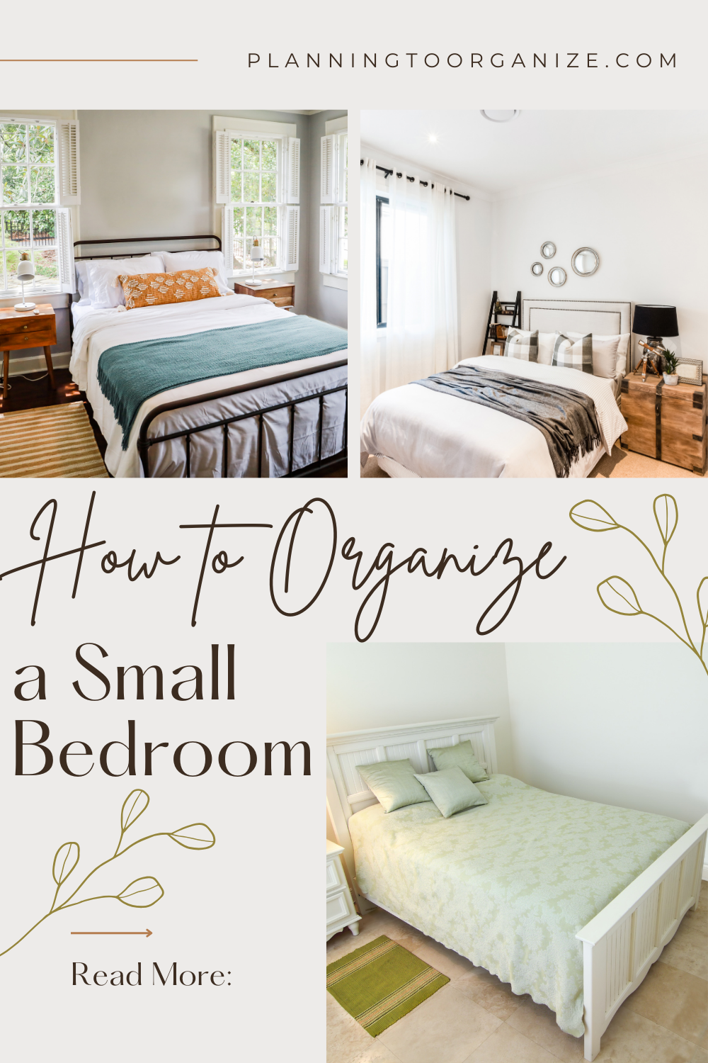 Practical Tips for How to Organize a Small Bedroom