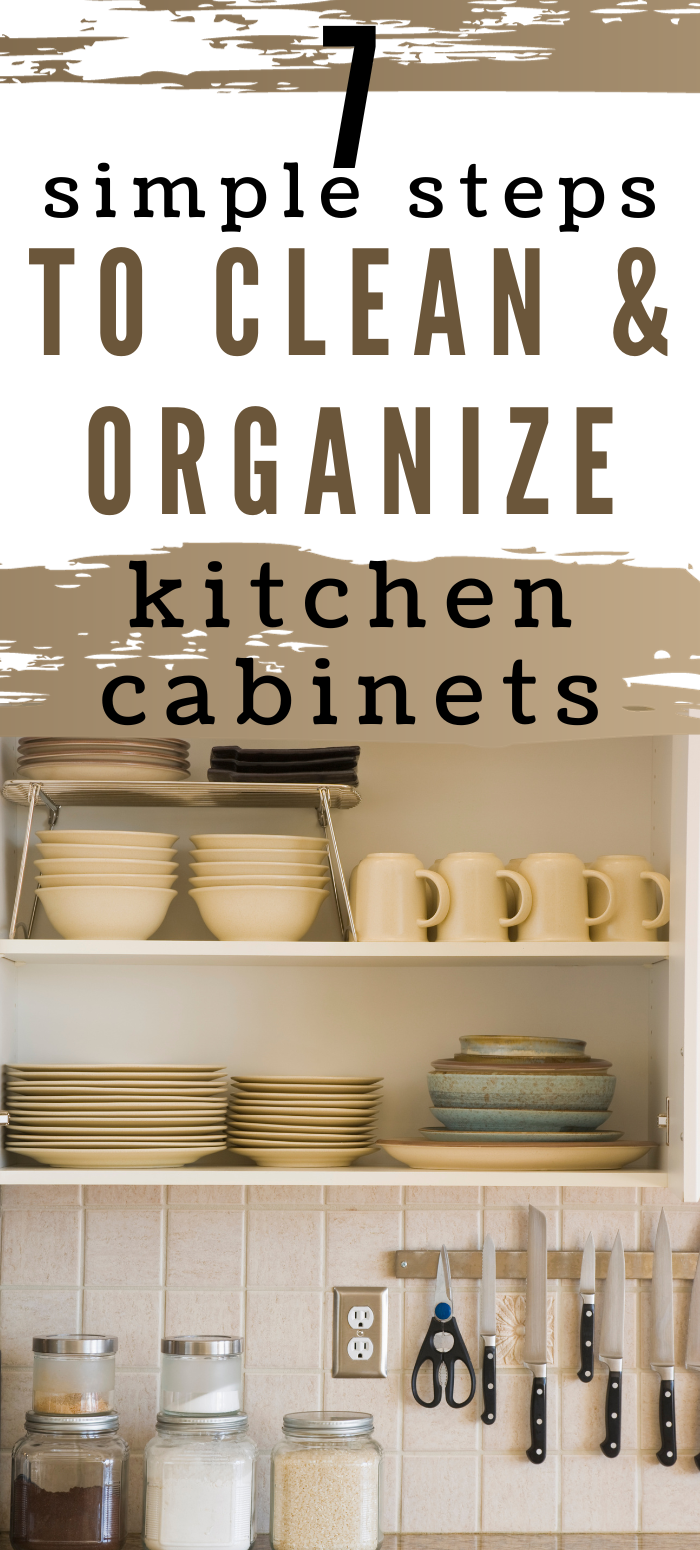 7 Steps for Organizing Kitchen